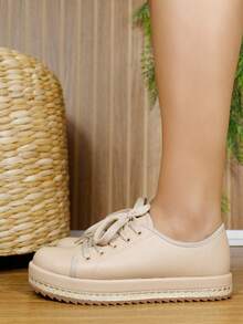 Beira Rio Flatform Casual Women's Sneakers 4196.1203 - 米色 - 查看 2