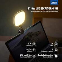 Tangle Free Bi Color Warm And Cool LED Selfie Clip Light Phone External Flashes & Selfie Lights With USB Controller Women's Day Gift - NL10 dengan Klip - View 2