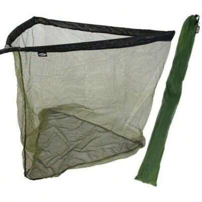 Carp Landing Net 36" Inch With Metal Spreader Block & Stink Bag Coarse Fishing