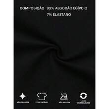 Slim Fitness SLM Set Of 3 Men's Egyptian Cotton T-Shirts, Casual-Minimalist Style, Slim Fit, Contrast Knit. - 黑色 - 灰色 - 海軍藍 - 查看 3