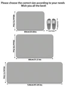 1/2/3 Pcs Custom Mat With Name And Initial, Custom Name Doormat Room Decor With Florals Patterns, Bathroom Rugs, Kitchen Decor, Door Mat, Laundry Room Accessories - Multiple Sizes Available, Durable, Non-Slip, Machine Washable, Perfect For , Valentine's Day, Christmas, Halloween, Easter, Thanksgiving & More - Ideal For Homeowners, Renters, Students, Office Workers, Family Members, Gift For Someone Who Has Just Moved - Suitable For Home, Office, Garden, Dorm Decor, Laundry Room Accescories, Bathroom Rugs, Rugs For Pet Dog Cat - Multicolor - View 2