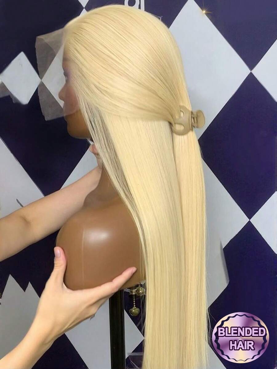 200% 密度 34 英寸 13x6 高清耳到耳蕾丝前假发和 5*5 蕾丝闭合假发，预先拔毛，带婴儿发，透明发结，直发，即戴即用，5x5 无胶假发，女士天然黑色原生发