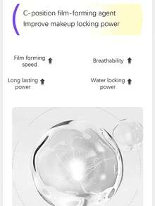 PRAMY 100毫升/3.4液盎司哑光定妆喷雾 - 保湿、提亮、定妆、妆前喷雾和保湿定妆喷雾，礼盒套装 - Black - 查看 9