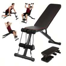 Folding Weight Bench Dumbbell Bench, Foldable - With Drawstring, Load Capacity 200kg, Multi-Training Bench Abdominal Trainer Incline Bench With 8-Way Adjustable Backrest, Load Capacity 220kg, Sit-Up Bench - 8007-1 - View 8