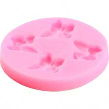 Easter Rabbit Silicone Mold Bow Bunny Ears Chocolate Fondant Molds Cake Decorating Cupcake Topper Chocolate Candy Gum Paste Polymer Clay - B型 - 查看 7