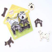 6-Piece Ocean Set, 5-Piece Animal Set, Cookie Cutter Set, Cookie Cutter, Fondant Tools, Baking Tools - Silver - View 5