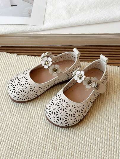 Toddler Girls' Leather Shoes, Princess Shoes, Soft Sole Shoes, New Arrival For Spring/Autumn