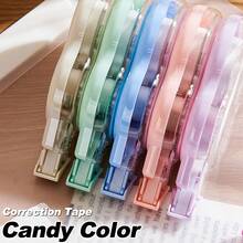 高容量修正带（糖果色），可伸缩修正带，适用于考试，光滑修正带，可靠的液体纸胶带橡皮擦，学校办公用品 - 套裝 - 查看 5