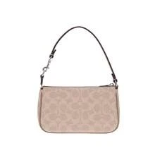 Coach Nolita Printed Women's Single Shoulder Handbag CW426SVPWH - 沙黃色配灰褐色CW426SVPWH - 查看 6