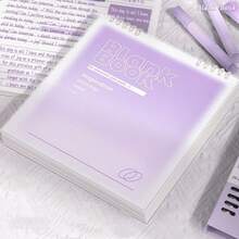 渐变色方格活页笔记本，60张/120页，可拆卸螺旋装订，适合学校、办公室、日记或作为节日礼物 - 方形 - 查看 7