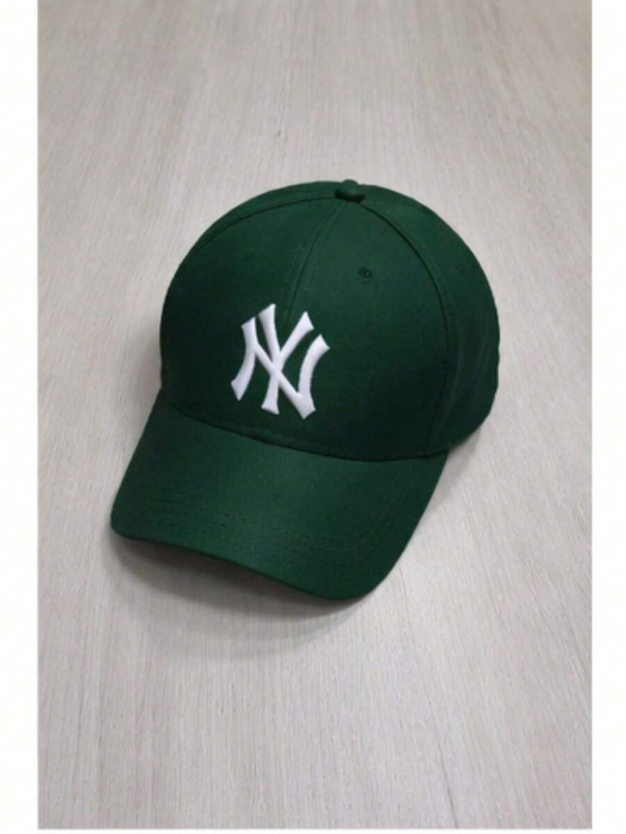 Curved Brim Cap, Urban Style, Adjustable – Unisex Casual Streetwear - 綠色 - 查看 1