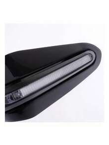 2 Pieces Motorcycle Handguards With LED Light, Universal Motorcycle Armrest Light, Motorcycle Handlebar Cover With LED Light - A - 查看 3