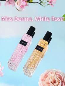 1瓶/100毫升衣物香氛喷雾（牛奶皂香型、茉莉葡萄香型、荔枝玫瑰香型、蓝色风铃香型），空气清新剂，高档衣物香氛，持久留香，适用于各种衣物、卫生间、卧室、衣柜、客厅和汽车空气清新剂 - 多款花香 - 查看 16