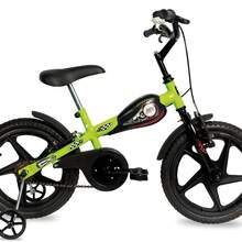 Bicicleta Infantil Aro 16 VR 600 Verde Neon Verden Bikes - Verde - Visão 5