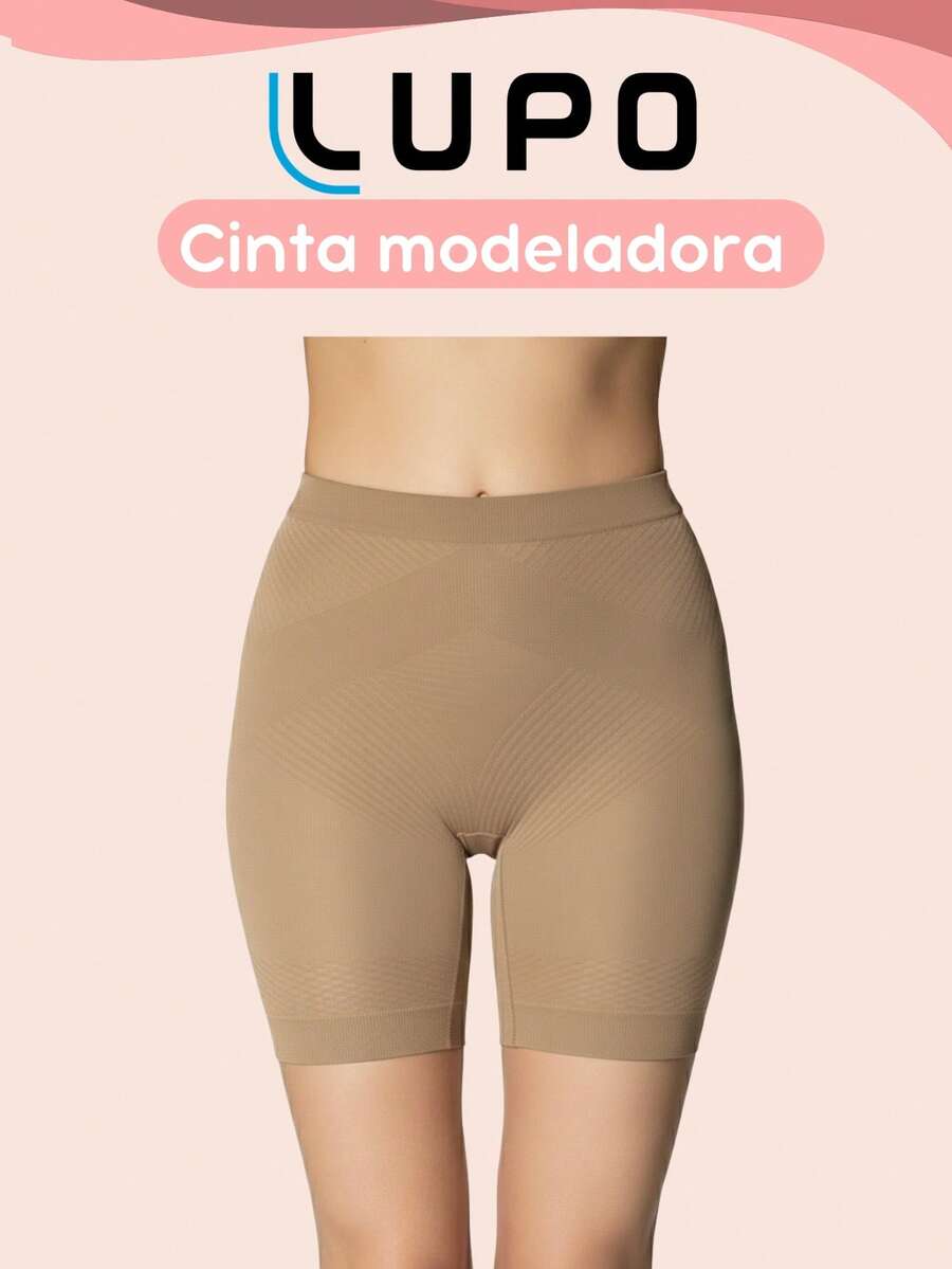 Adult High Waist Shaping Shorts Bermuda Lupo AF Up-Line Lifting Loba - Rỉ Nâu - Xem 1