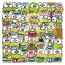 SANRIO 50Pcs Sticker Pack -  Cute Frog & Friends Decals For Phone & Journal - 50PCS - View 1