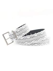 1 chiếc thắt lưng ren Y2K thời trang đa năng, phụ kiện thắt lưng cho váy và quần jeans nữ, thích hợp cho các buổi hẹn hò tối, mua sắm cuối tuần, tiệc tùng và trang trí ngày Valentine, quà tặng. - Nhiều màu - Xem 9