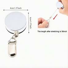 Metal Double-Sided Adhesive Hook-Free Holeless Towel Holder - View 4