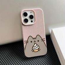Cute PusheenS Phone Case For IPhone 16 15 14 13 12 29 Pro Max Plus Shockproof Soft Back Cover Couple Gift.FOR-YOUR-BELOVED-PHONE.Valentine's Day Gift.High Quality |   Teenage Girl Gift. - 1pc - 查看 6