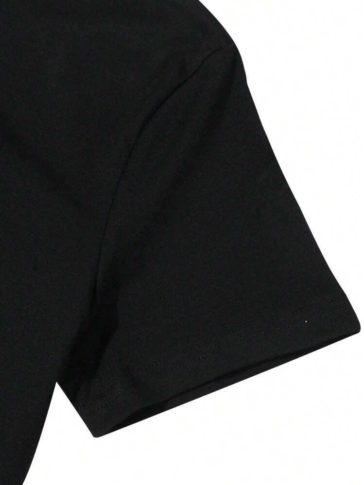Camiseta de algodón para mujer. Si al principio no lo logras, recarga y vuelve a intentarlo. Camiseta para uso diario o como camiseta conmemorativa para amigos o seres queridos. También adecuada como suéter. Entrega rápida. - Negro - Añade 3