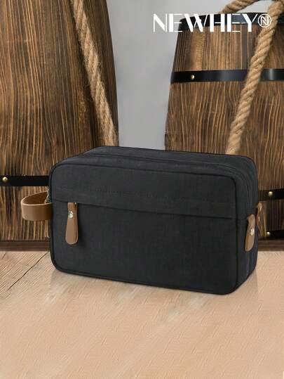 NEWHEY Toiletry Bag For Men Waterproof Toiletry Bags Portable Travel Toiletries Bag Cosmetic Makeup Bag Travel Organizer Storage For Accessories(With Removable Handle), Easter
