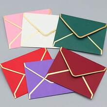 10-50pcs Modern Envelopes With Stickers, Sealed Letters, Certificates, Gift Packaging Paper Envelopes, Luxury Elegant Paper For Wedding Invitations - Phnom Penh Envelopes - View 8