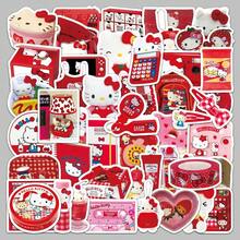 50Pcs Hello Kitty INS Style Stickers - Cute Sanrio Creative Decor For Journal/Phone Case - 50PCS - View 3