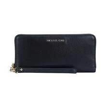 Michael Kors Jet Set Travel Solid Color Ladies Long Hand Purse 35T7GTVE7L BLACK - 黑色35T7GTVE7L BLACK - 查看 1