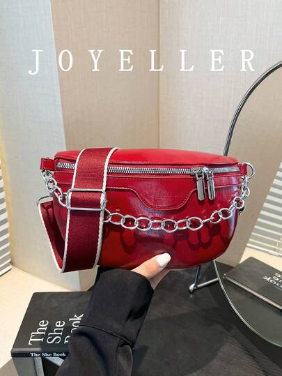 Simple And Fashionable Multi-Functional Dual-Shoulder Bag With Elegant Design. 2026 New Model Women's Crossbody Bag.