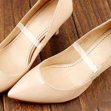 2/10pcs Invisible Transparent Shoelace Retainer, Suitable For Women's High Heels, Easy To Install, Can Secure Shoelaces - Multicolor - View 11