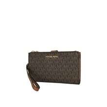 Michael Kors Jet Set Travel Printed Ladies' Wrist Bag Wallet 35F8GTVW0B BROWN - 棕色35F8GTVW0B BROWN - 查看 2