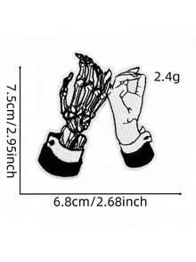 10 parches navideños con temática de dibujos animados para planchar, coser o bordar, para reparar ropa, chaquetas, vaqueros, pantalones, vestidos, mochilas, sombreros, decoraciones, regalos. - 12 piezas - Ver 3