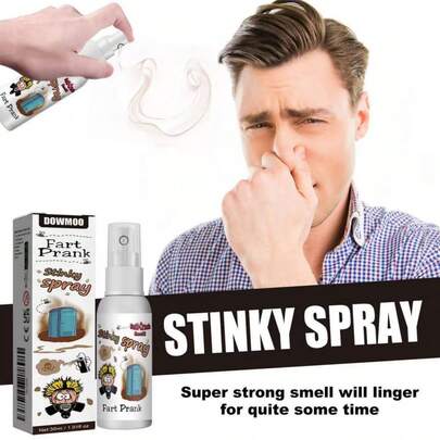 Fart Spray - The Perfect Prank, Stinky And Effective, A Useful Prop For Pranks, Gag Toy, Stress Relief Toy, Funny Prank Spray