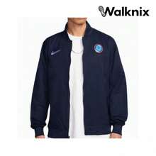 Nike Chelsea 2024/25 FC Comfortable Skin-Friendly Long Sleeve Baseball Collar Jacket Navy-Blue Jacket Men - 彩色 - 查看 1