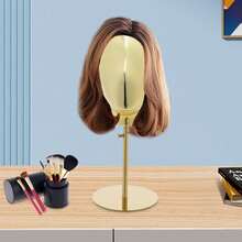 Mannequin Head With Stand Tabletop Mannequin Head With Adjustable Height Stand - Mannequin Head With Stand - View 3
