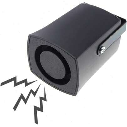 12V-24V Waterproof Reverse Backup Alarm, 105dB Reverse Beeping Buzzer, Car Reverse Warning Alarm, Motorcycle Vehicle Reverse Warning Sound