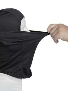 1/2/3件装男女通用透气拉链面罩，防风滑雪面罩，颈套，适用于户外运动、跑步、徒步、钓鱼、滑雪、骑行 - 頭套式 - 查看 7