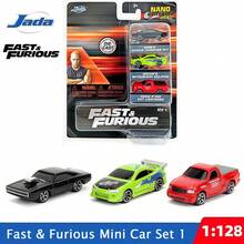 Simba 1/128 Scale Speed & Nano Miniature Alloy Car Model Collection Toy Set (2020 Dodge Challenger SRT + Toyota Supra + Jeep Gladiator) - Multicolor - View 9