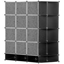 HOMCOM Cajones de almacenamiento - Negro - Ver 6