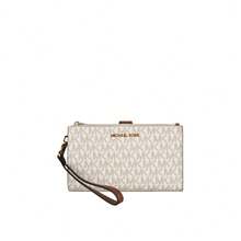 Michael Kors Jet Set Travel Printed Ladies' Wrist Bag Wallet 35F8GTVW0B VANILLA - 香草色35F8GTVW0B VANILLA - 查看 10
