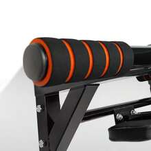 Wall-Mounted Pull-Up Bar - All-In-One Fitness System With Neck Weight Rack, Space-Saving Design, Sturdy Black Weightlifting Equipment, Suitable For Home Gym - Black - View 6