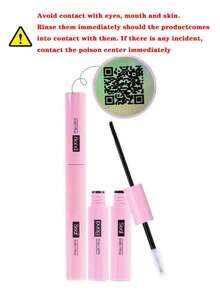 1 Set 5ml+5ml Eyelash Glue, Dual Tube, Long-Lasting Waterproof Eyelash Adhesive, 2-In-1 Eyelash Sealing Glue, DIY Eyelash Extension Glue - View 4