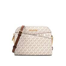 Michael Kors Jet Set Travel Printed Women's Single-Shoulder Crossbody Bag 35F1GTVC6B VANILLA - 香草色35F1GTVC6B VANILLA - 查看 1