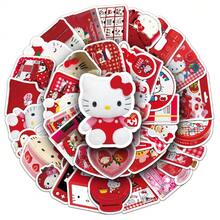 50Pcs Hello Kitty INS Style Stickers - Cute Sanrio Creative Decor For Journal/Phone Case - 50PCS - View 2