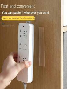 39.37-Inch Super Strong Double-Sided Tape, Thickened Version - Transparent Residue-Free Adhesive For Plastic, Wood, Glass & Metal - Made Of PE Material With High Viscosity - Multicolor - View 3