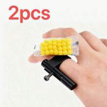 Finger Gun Game To Relieve Stress, Cute Cartoon Mini Finger Gun, Popular Electronic Gadget - Multicolor - View 9