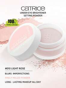 Catrice 010 玫瑰亮眼精华液，提亮眼周肌肤，模糊毛孔和细纹，质地柔滑，散射光线，呈现自然光泽，轻盈易推开，保湿不卡粉，4.2克/0.14盎司。 - 010 Light Rose - 查看 2