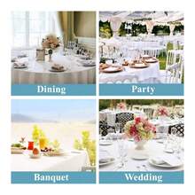 Khăn trải bàn tròn Centerpieces, khăn trải bàn tròn màu trắng trang nhã, khăn trải bàn tròn bằng polyester, không đường may, phù hợp với bàn tròn, vải có thể giặt, thích hợp cho tiệc buffet, bàn ăn, bàn cà phê, tiệc tùng, sinh nhật, quán cà phê, tiệc chiêu đãi, dã ngoại, cắm trại, tiệc nướng BBQ, trong nhà, ngoài trời và sử dụng hàng ngày. - Nhiều màu - Xem 11