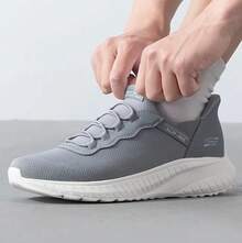 Skechers Zapatillas deportivas nuevas para hombre, ligeras y fáciles de usar, zapatillas informales para caminar. - Gris - Ver 3