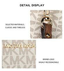 Michael Kors Jet Set Travel Printed Ladies' Wrist Bag Wallet 35F8GTVW0B VANILLA - 香草色35F8GTVW0B VANILLA - 查看 8